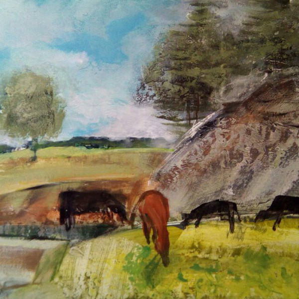 полдень - пленэр арский камень